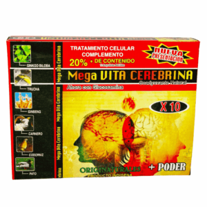 MEGA VITACEREBRINA X10ML AMPOLLAS MAFLOZ