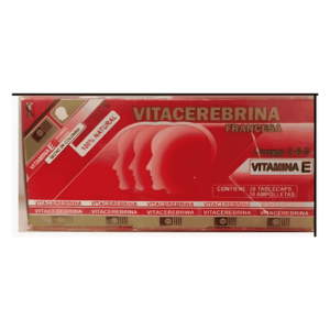 VITACEREBRINA AMPOLLAS + PASTAS CON REGISTRO