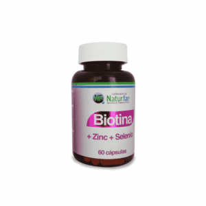 BIOTINA + ZINC + SELENIO X 60 NATURFAR