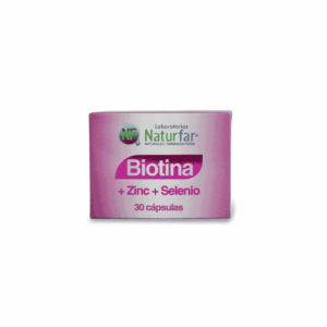 BIOTINA + ZINC + SELENIO X 30 NATURFAR