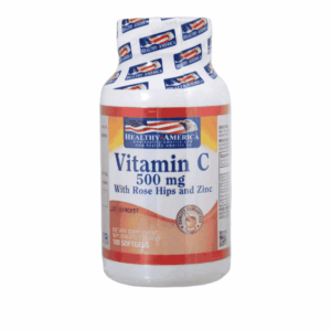 VITAMIN C 500 MG WITH ROSE HIPS AND ZINC X100 HEALTHY