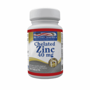 CHELATED ZINC 40 MG X100 HEALTHY