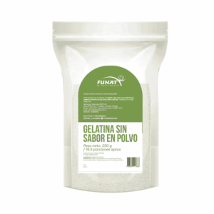 GELATINA SIN SABOR X 250 GR FUNAT