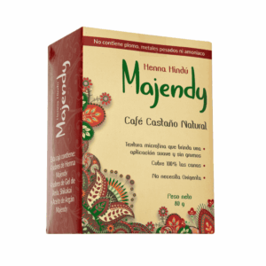 HENNA INDU CAFE CASTAÑO NATURAL X 80GR MAJENDY