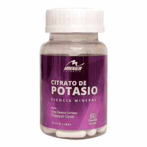 CITRATO DE POTASIO X 60 MINERALIN