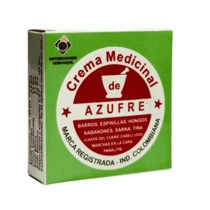 CREMA AZUFRE CAJITA CONFARCOL