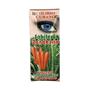 COLIRIO SABILA + ZANAHORIA