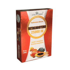 BETACAROTENO BLISTER X 30 LIVING NATURAL