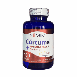 CURCUMA + PIMIENTA NEGRA OMEGA 3 X 100SOFT NUMIN