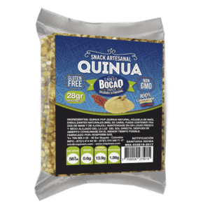 SNACK ARTESANAL DE QUINUA X 12 UDS