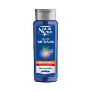 CHAMPU ANTICAIDA CABELLOS GRASOS X 300 ML NATUR VITAL