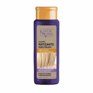 CHAMPU MATIZANTE RUBIO PERLADO X 300 ML NATUR VITAL