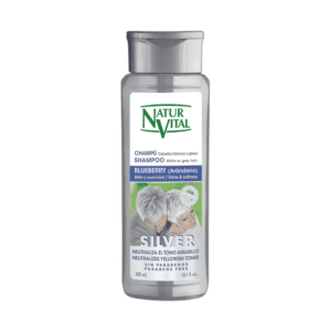 CHAMPU SILVER BLANCO Y GRIS X 300 ML NATUR VITAL