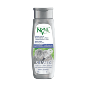 MASCARILLA COLOURSAFE SILVER BLANCO Y GRIS X 300 ML NATUR VITAL