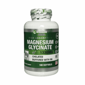 MAGNESIUM GLYCINATE 1330 MG X 100 SOFT GREEN WORLD
