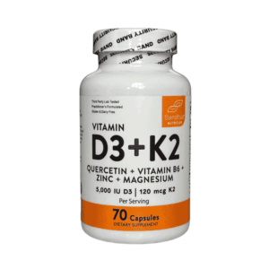 VITAMIN D3 + K2 X 70 CAPS  SANDHUS NUTRITION
