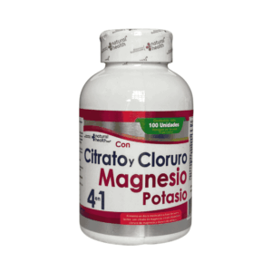CITRATO CLORURO MAGNESIO Y POTASIO 4 EN 1 X 100 SOFT NATURAL HEALTH